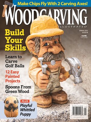 cover image of Woodcarving Illustrated Issue 98 Spring 2022